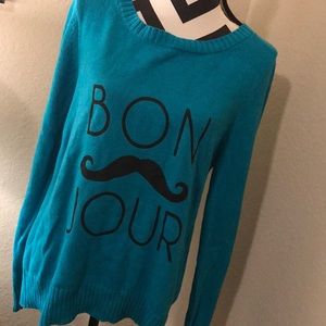 Blue sweatshirt 🇫🇷